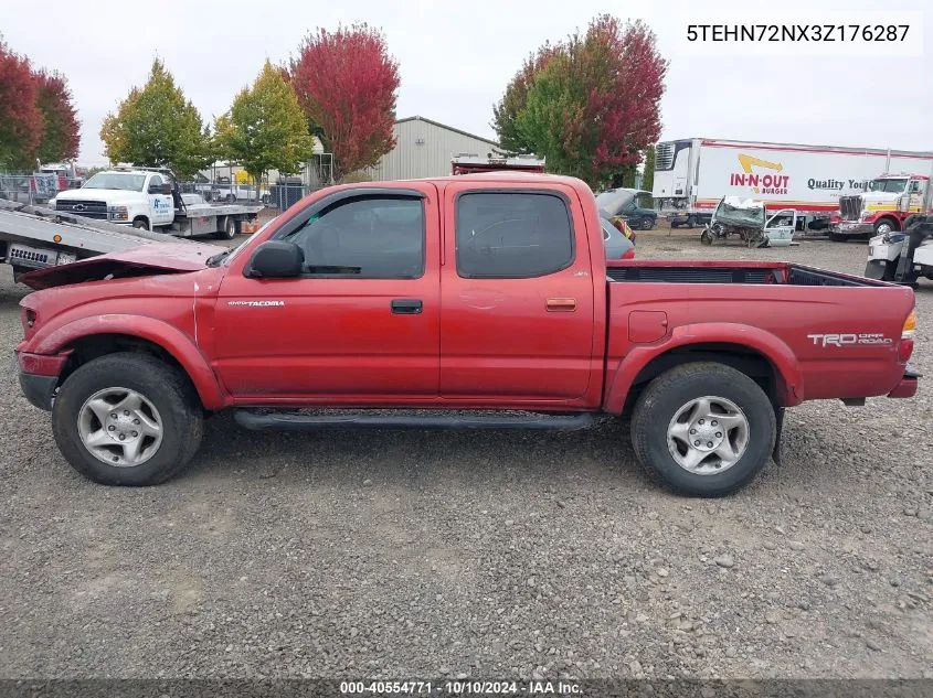 2003 Toyota Tacoma Base V6 VIN: 5TEHN72NX3Z176287 Lot: 40554771