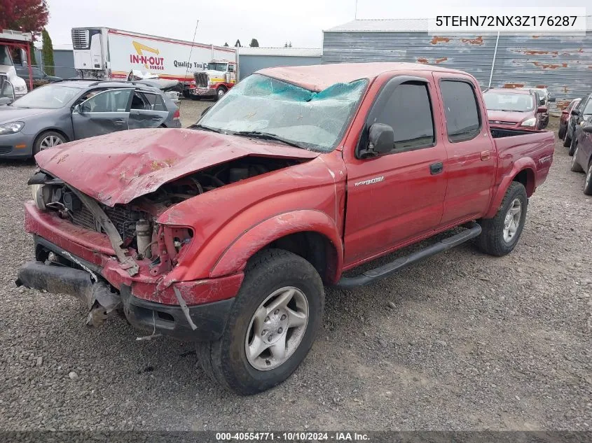 2003 Toyota Tacoma Base V6 VIN: 5TEHN72NX3Z176287 Lot: 40554771