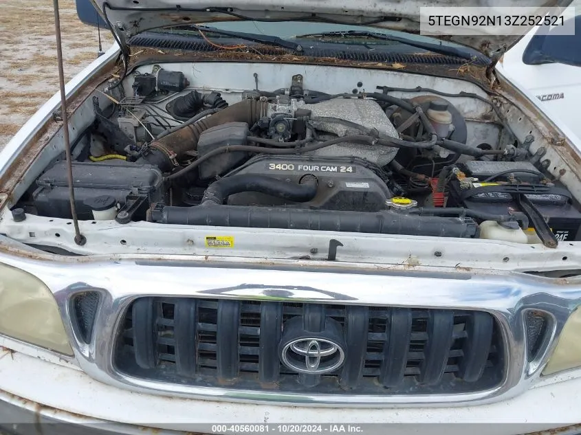 5TEGN92N13Z252521 2003 Toyota Tacoma Prerunner V6