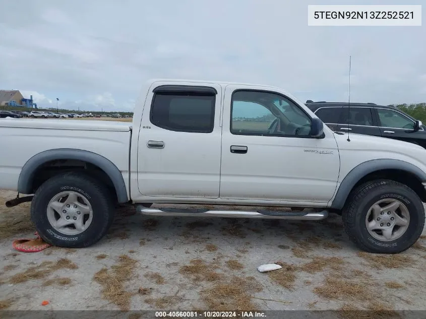 2003 Toyota Tacoma Prerunner V6 VIN: 5TEGN92N13Z252521 Lot: 40560081