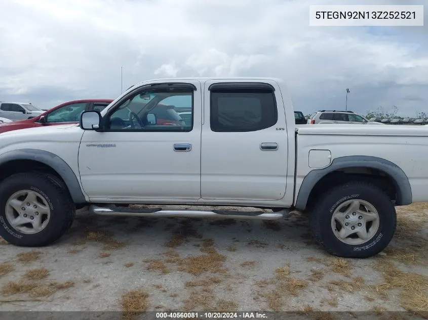 2003 Toyota Tacoma Prerunner V6 VIN: 5TEGN92N13Z252521 Lot: 40560081