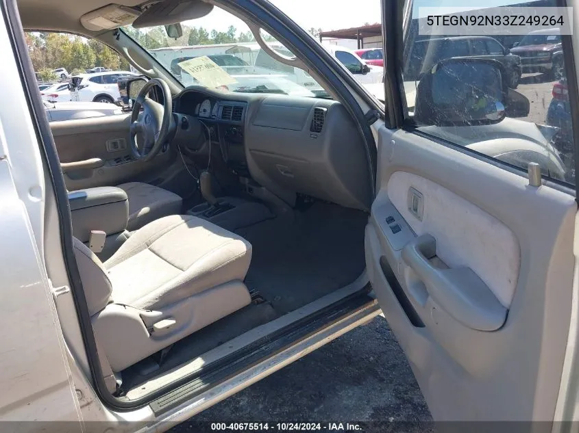 2003 Toyota Tacoma Double Cab Prerunner VIN: 5TEGN92N33Z249264 Lot: 40675514