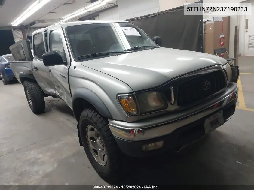 5TEHN72N23Z190233 2003 Toyota Tacoma Base V6