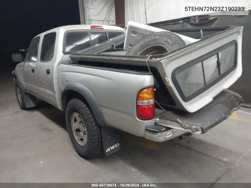 5TEHN72N23Z190233 2003 Toyota Tacoma Base V6