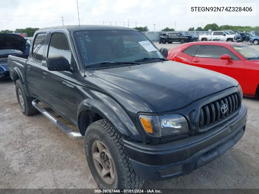 5TEGN92N74Z328406 2004 Toyota Tacoma Prerunner V6