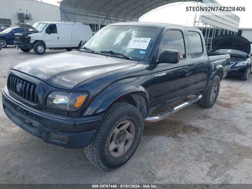 5TEGN92N74Z328406 2004 Toyota Tacoma Prerunner V6