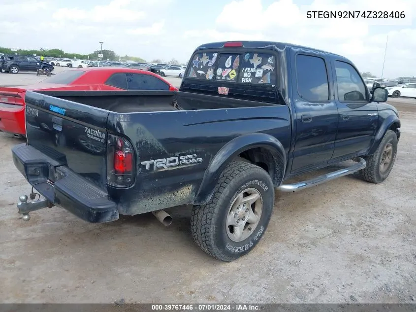 5TEGN92N74Z328406 2004 Toyota Tacoma Prerunner V6