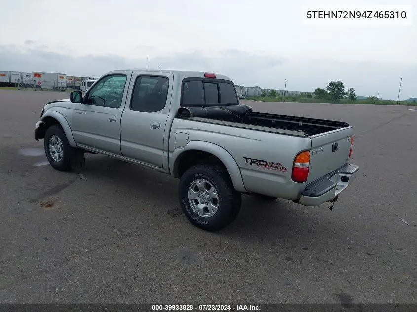 5TEHN72N94Z465310 2004 Toyota Tacoma Base V6