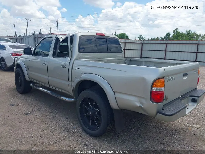 5TEGN92N44Z419245 2004 Toyota Tacoma Prerunner V6