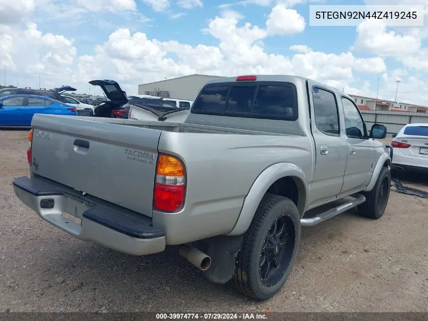 5TEGN92N44Z419245 2004 Toyota Tacoma Prerunner V6