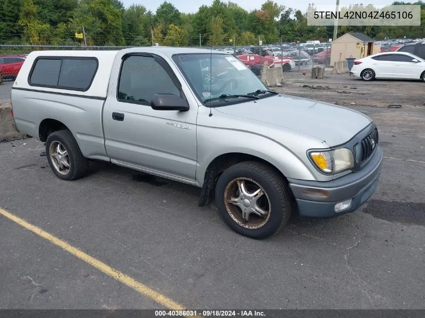 5TENL42N04Z465106 2004 Toyota Tacoma