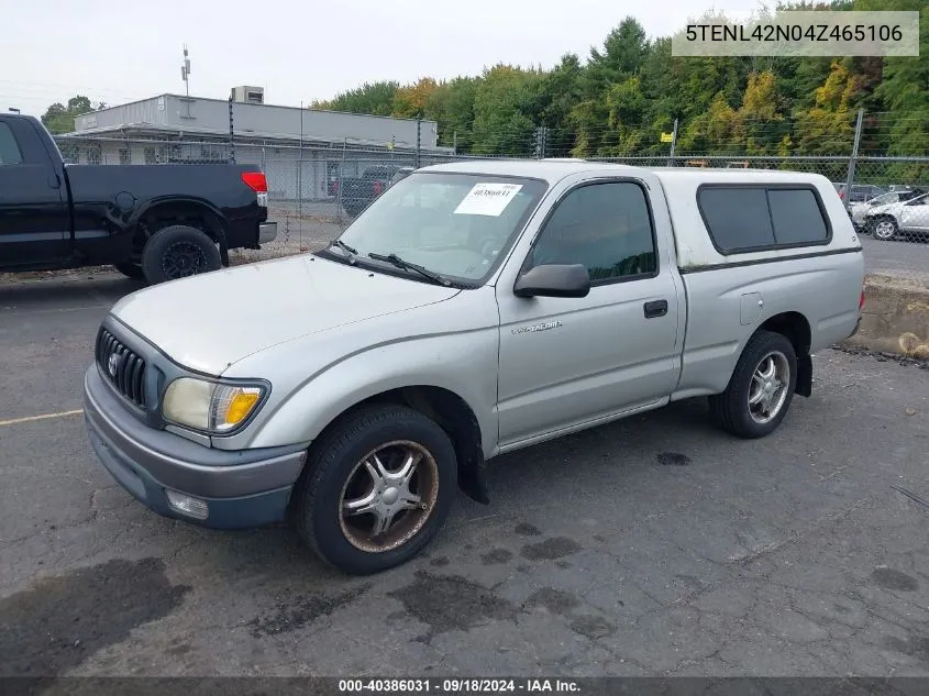 5TENL42N04Z465106 2004 Toyota Tacoma