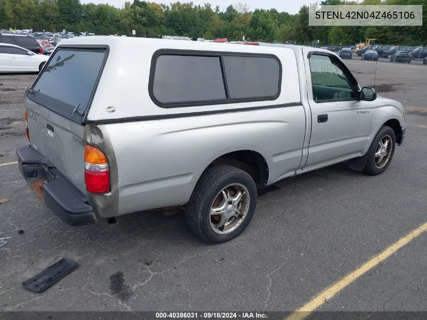 5TENL42N04Z465106 2004 Toyota Tacoma