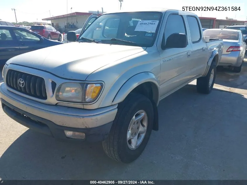 5TEGN92N94Z361584 2004 Toyota Tacoma Prerunner V6