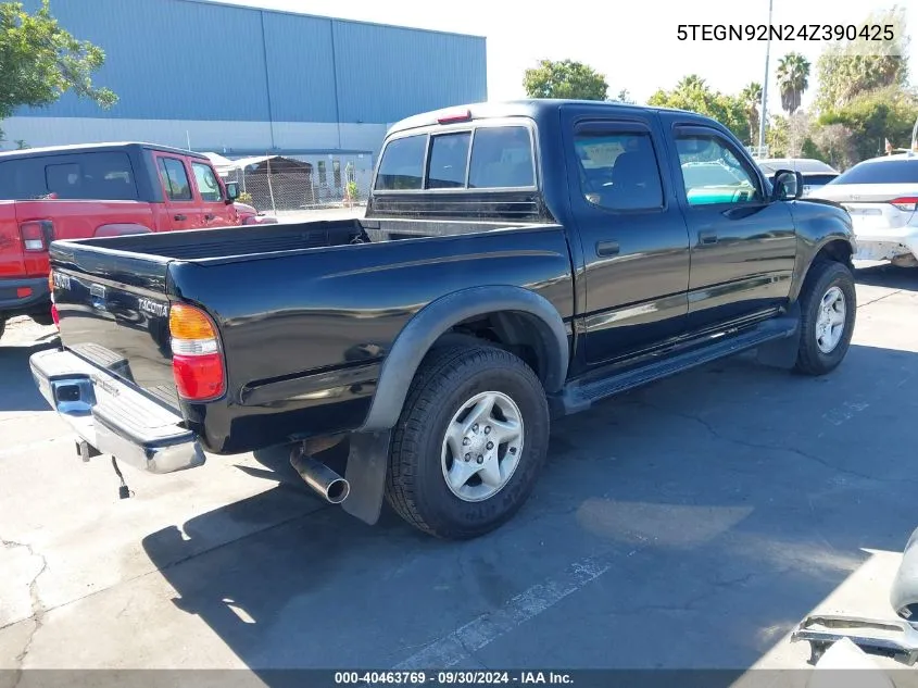 5TEGN92N24Z390425 2004 Toyota Tacoma Prerunner V6