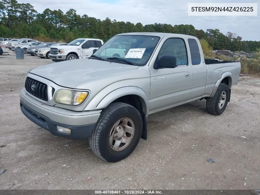 2004 Toyota Tacoma Prerunner VIN: 5TESM92N44Z426225 Lot: 40709461