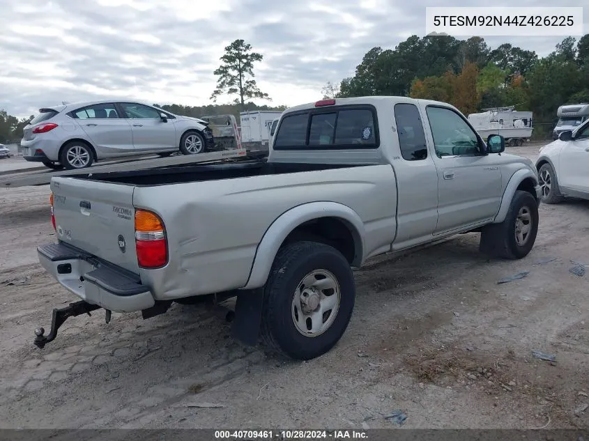 2004 Toyota Tacoma Prerunner VIN: 5TESM92N44Z426225 Lot: 40709461