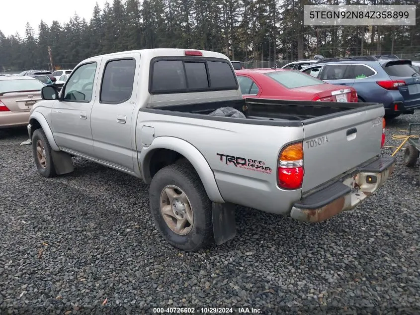 5TEGN92N84Z358899 2004 Toyota Tacoma Prerunner V6