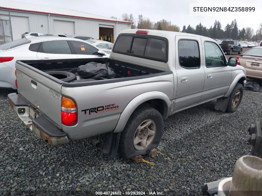 5TEGN92N84Z358899 2004 Toyota Tacoma Prerunner V6