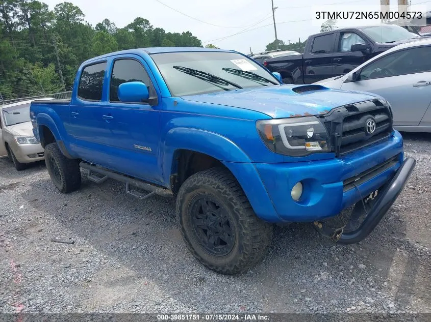 3TMKU72N65M004573 2005 Toyota Tacoma Prerunner V6