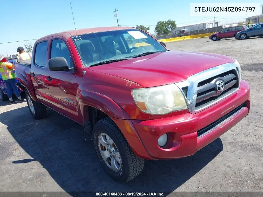 5TEJU62N45Z094797 2005 Toyota Tacoma Prerunner V6