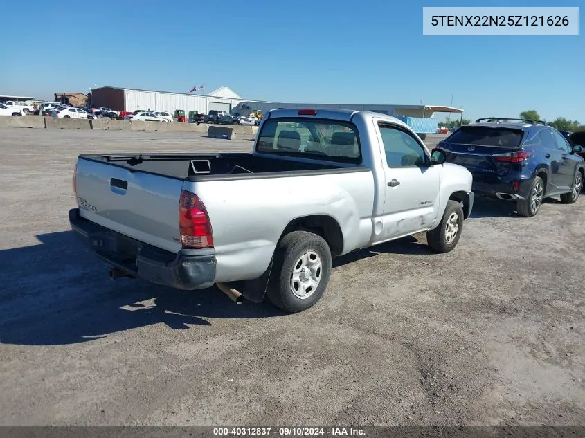 5TENX22N25Z121626 2005 Toyota Tacoma