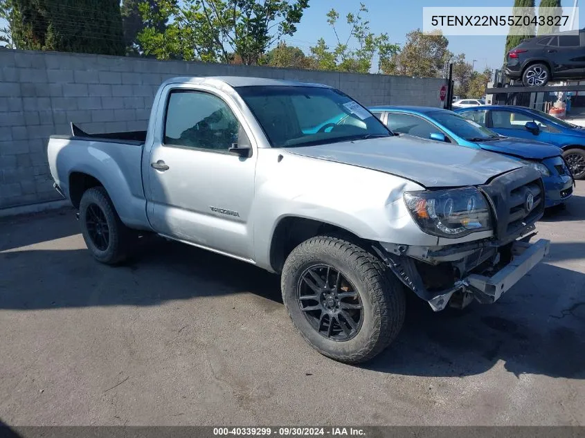 5TENX22N55Z043827 2005 Toyota Tacoma