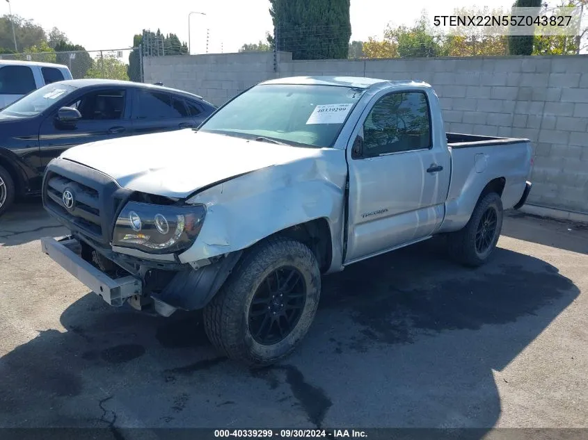 5TENX22N55Z043827 2005 Toyota Tacoma