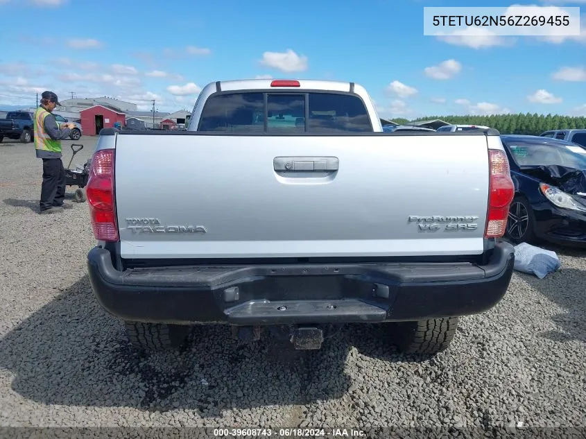 5TETU62N56Z269455 2006 Toyota Tacoma Prerunner V6