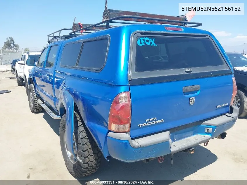 5TEMU52N56Z156152 2006 Toyota Tacoma Base V6