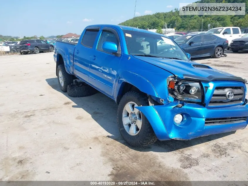 5TEMU52N36Z234234 2006 Toyota Tacoma Base V6