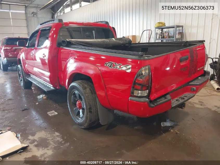 2006 Toyota Tacoma Base V6 VIN: 5TEMU52N56Z306373 Lot: 40209717