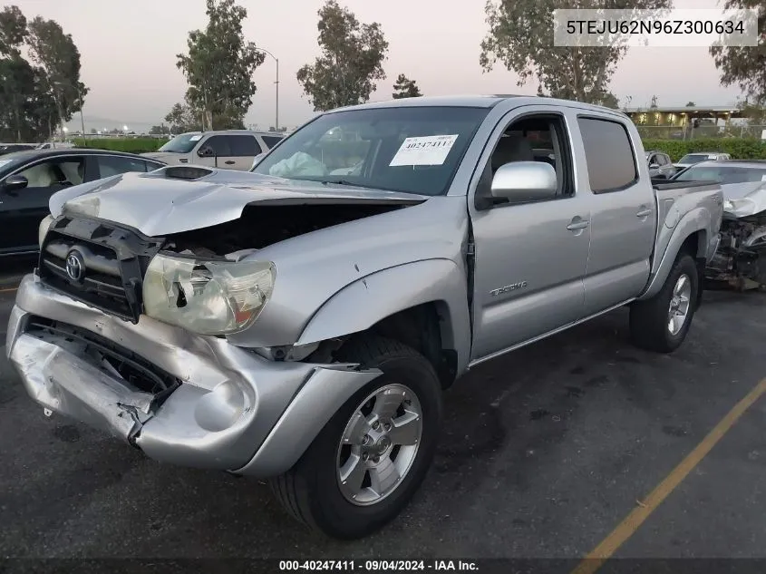 5TEJU62N96Z300634 2006 Toyota Tacoma Prerunner V6