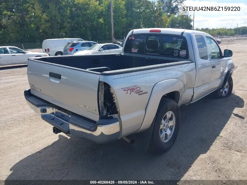 5TEUU42N86Z159220 2006 Toyota Tacoma Access Cab