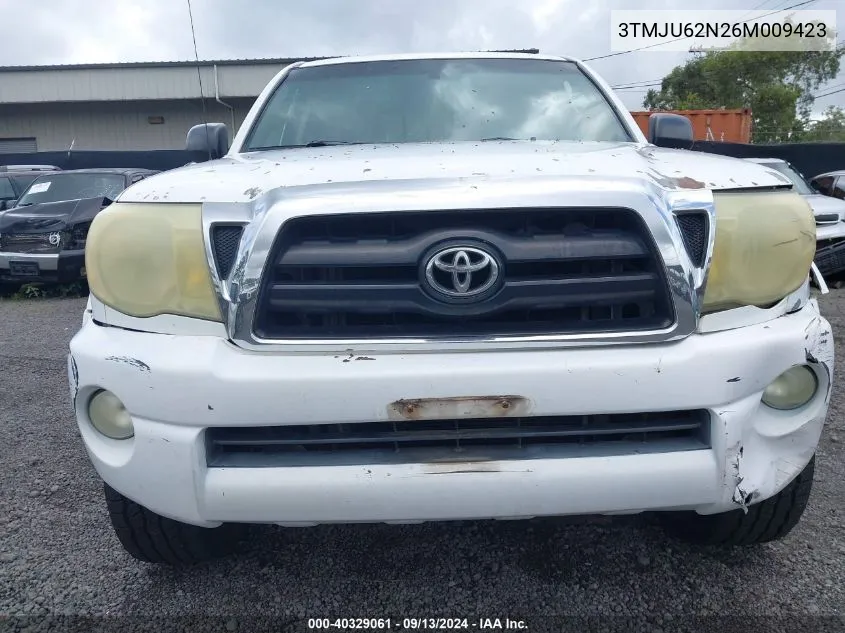 3TMJU62N26M009423 2006 Toyota Tacoma Prerunner V6