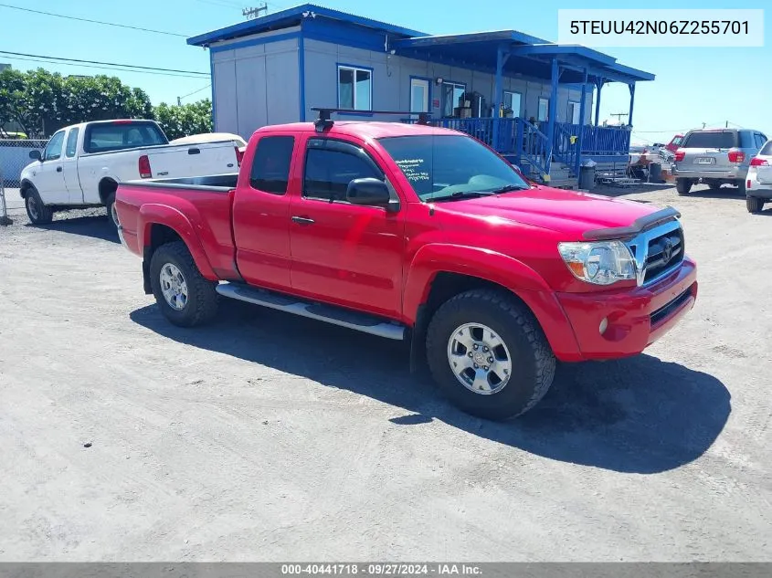 5TEUU42N06Z255701 2006 Toyota Tacoma Base V6