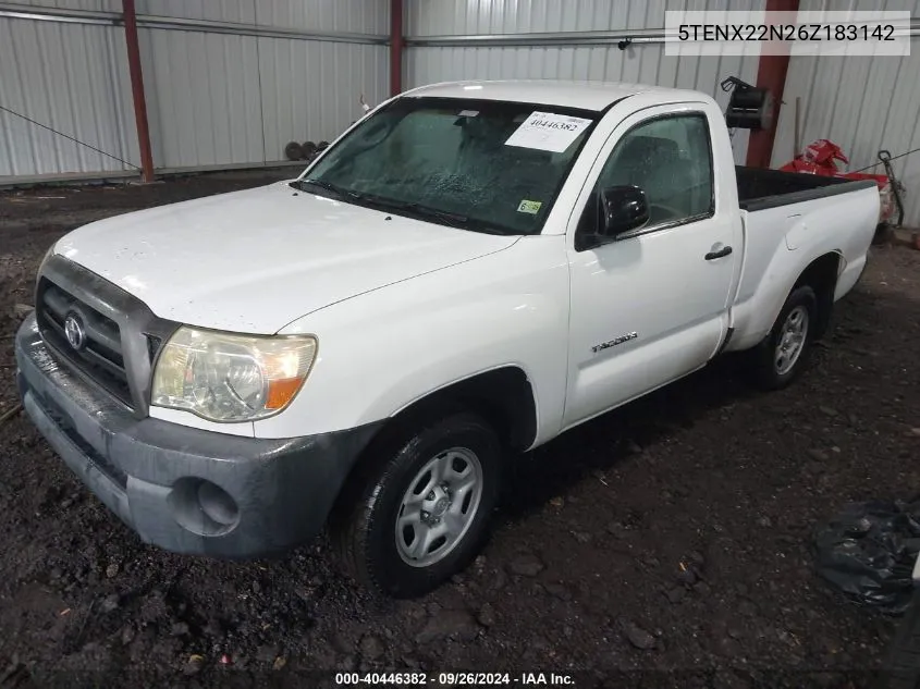 5TENX22N26Z183142 2006 Toyota Tacoma