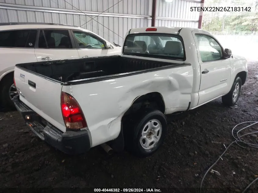 5TENX22N26Z183142 2006 Toyota Tacoma