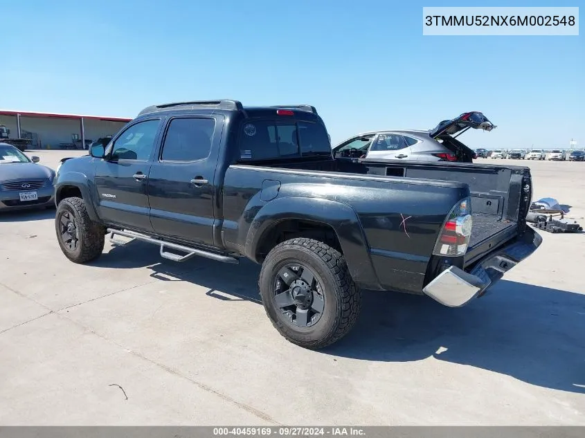 2006 Toyota Tacoma Base V6 VIN: 3TMMU52NX6M002548 Lot: 40459169