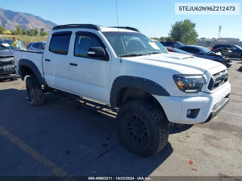 2006 Toyota Tacoma Double Cab Prerunner VIN: 5TEJU62N96Z212473 Lot: 40683211