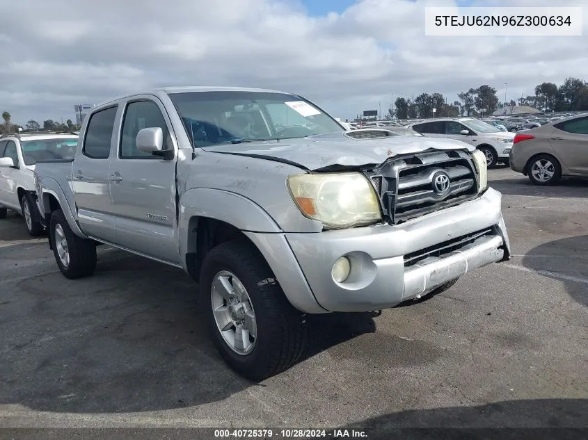 5TEJU62N96Z300634 2006 Toyota Tacoma Prerunner V6