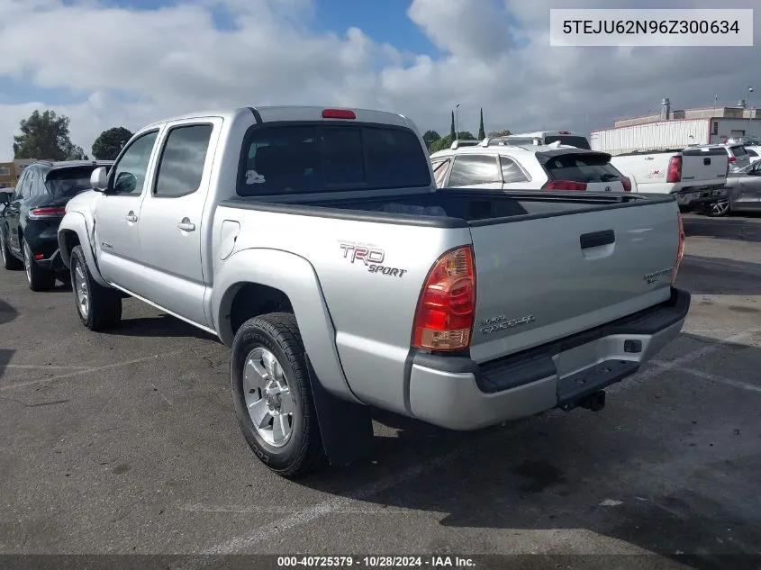 5TEJU62N96Z300634 2006 Toyota Tacoma Prerunner V6