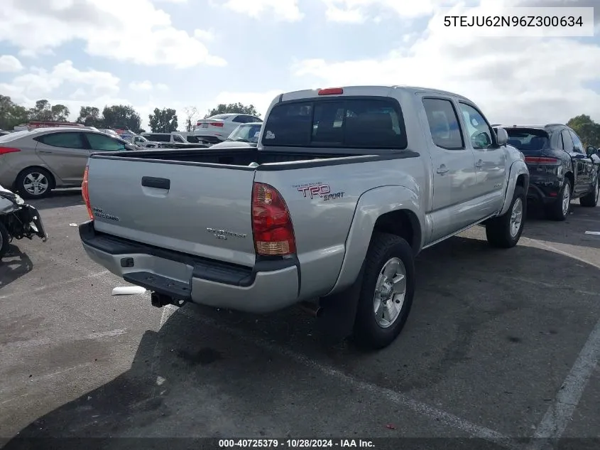 5TEJU62N96Z300634 2006 Toyota Tacoma Prerunner V6