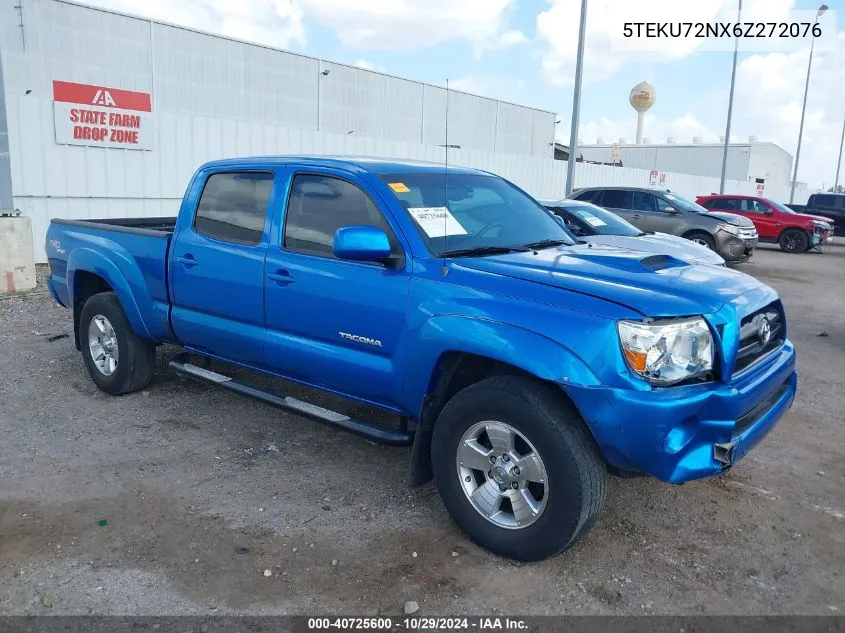 2006 Toyota Tacoma Dbl Cab Prerunner Lng Bed VIN: 5TEKU72NX6Z272076 Lot: 40725600