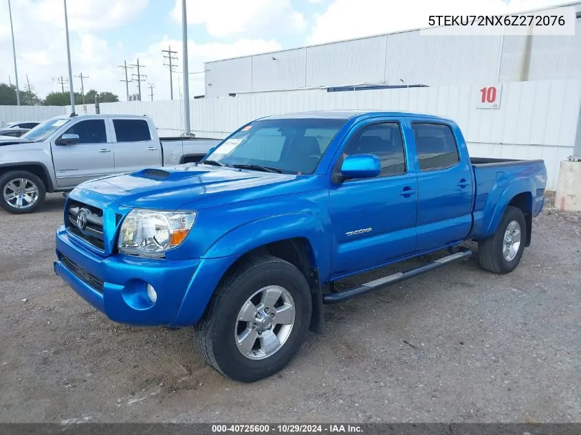 2006 Toyota Tacoma Dbl Cab Prerunner Lng Bed VIN: 5TEKU72NX6Z272076 Lot: 40725600