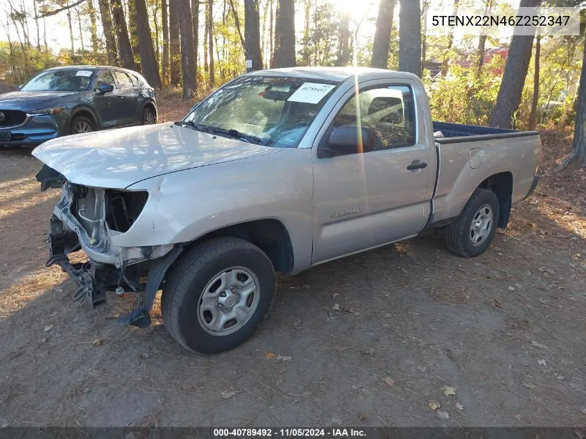 5TENX22N46Z252347 2006 Toyota Tacoma