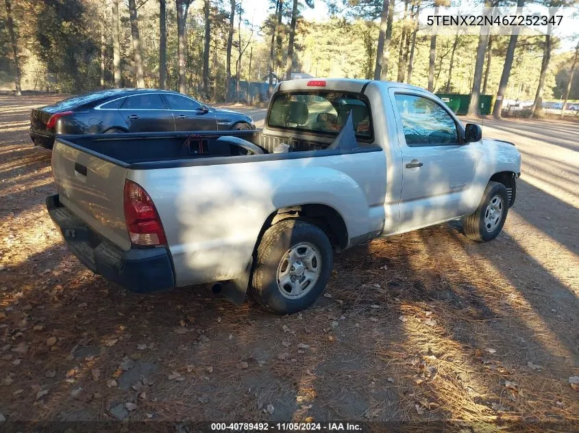 5TENX22N46Z252347 2006 Toyota Tacoma