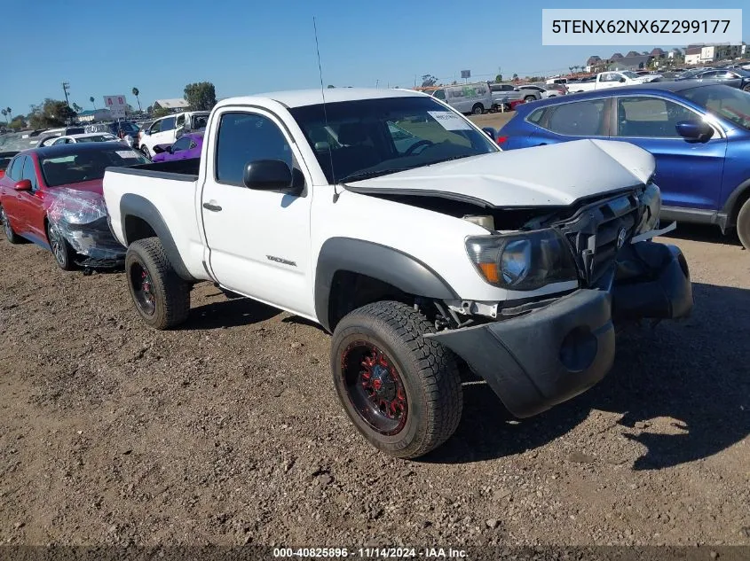 2006 Toyota Tacoma Prerunner VIN: 5TENX62NX6Z299177 Lot: 40825896