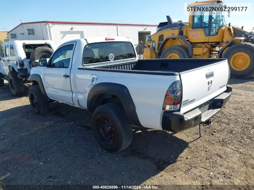 2006 Toyota Tacoma Prerunner VIN: 5TENX62NX6Z299177 Lot: 40825896