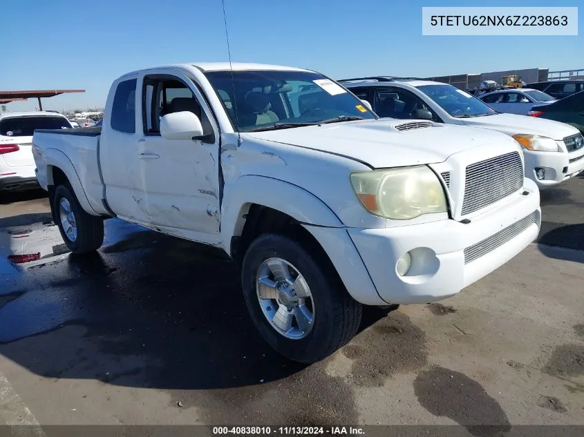 5TETU62NX6Z223863 2006 Toyota Tacoma Prerunner Access Cab